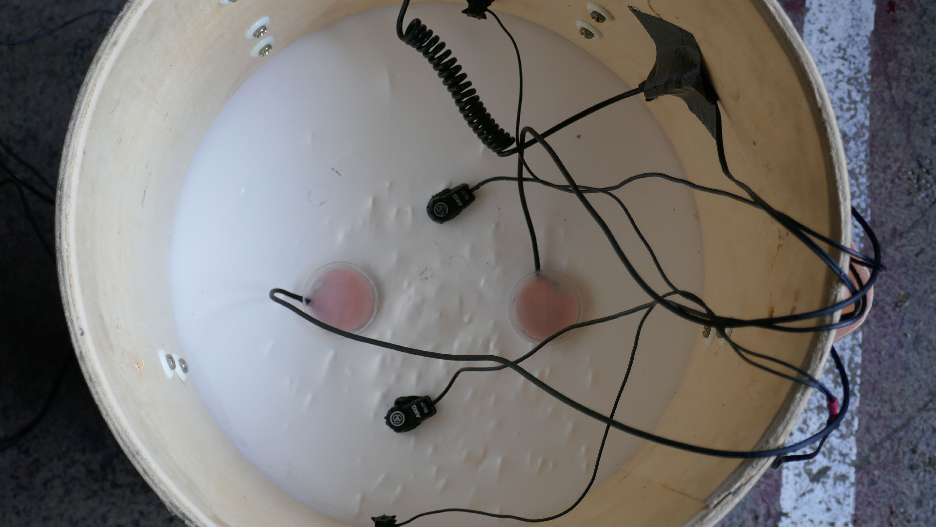 2024-02-09 Regen auf einer kleinen Tom (Audio)